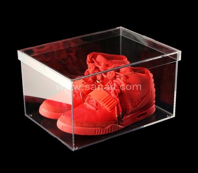 Boîte à chaussures en acrylique transparent - Fabriqué sur commande par une  usine en Chine