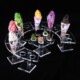 Custom Clear Mini Ice Cream Cone Display Holders