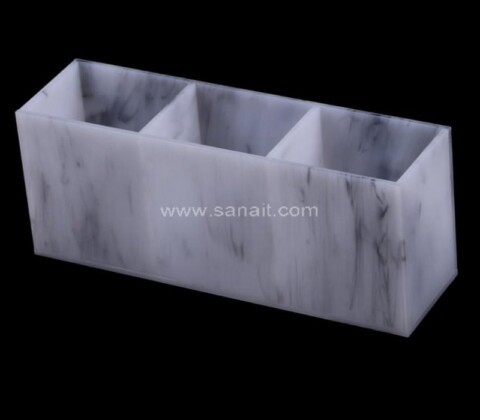 Custom Made Marble Stylish Acrylic Organizer Box Holder